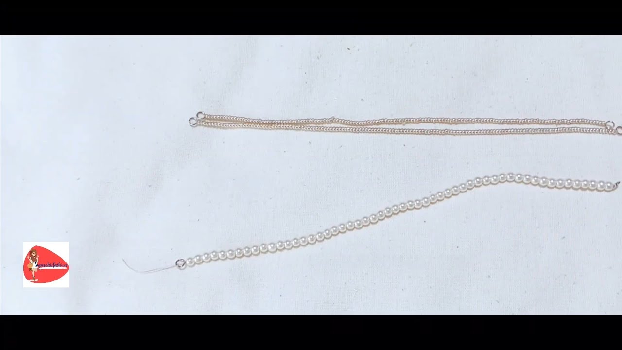 DIY pearl bracelet | Handmade bracelet #diybracelet #pearlbracelet #simplebracelet