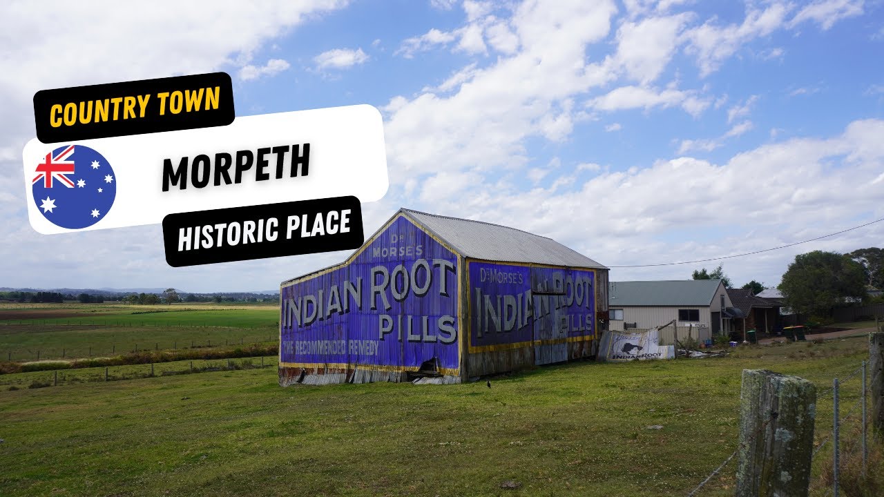 🇦🇺 Морпет, Австралия. Небольшой исторический провинциальный городок. Впервые в городе.