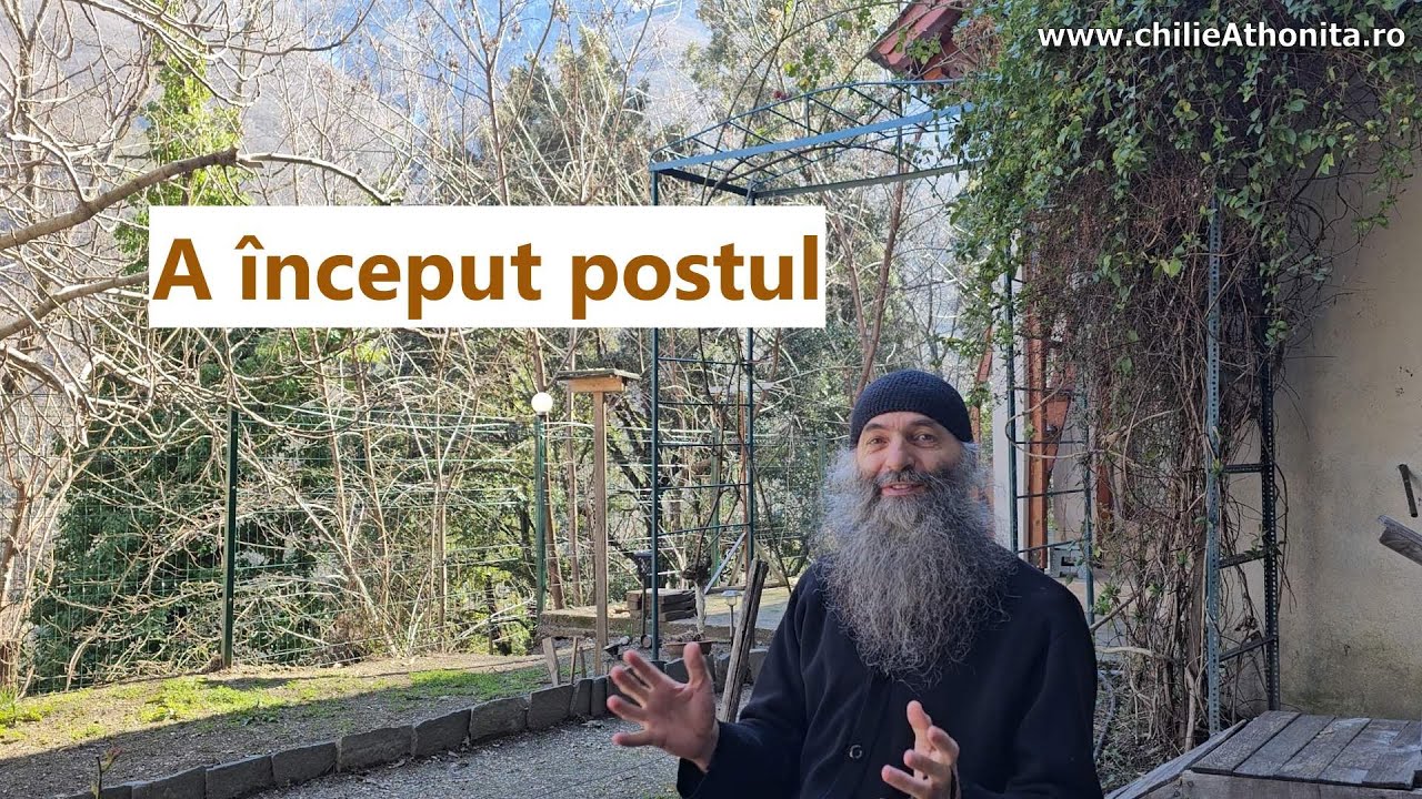 A început postul - p. Pimen Vlad