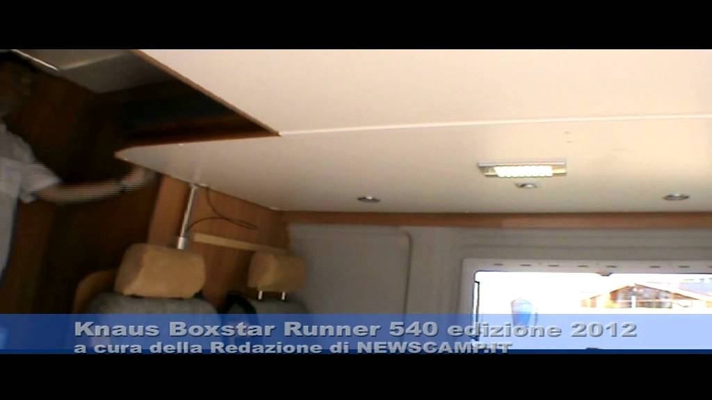 Camper Knaus Boxstar Runner 540 edizione 2012