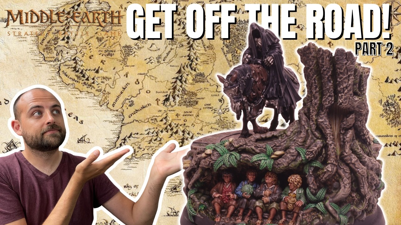 How to Paint 'Get Off The Road' diorama for Lord of The Rings!