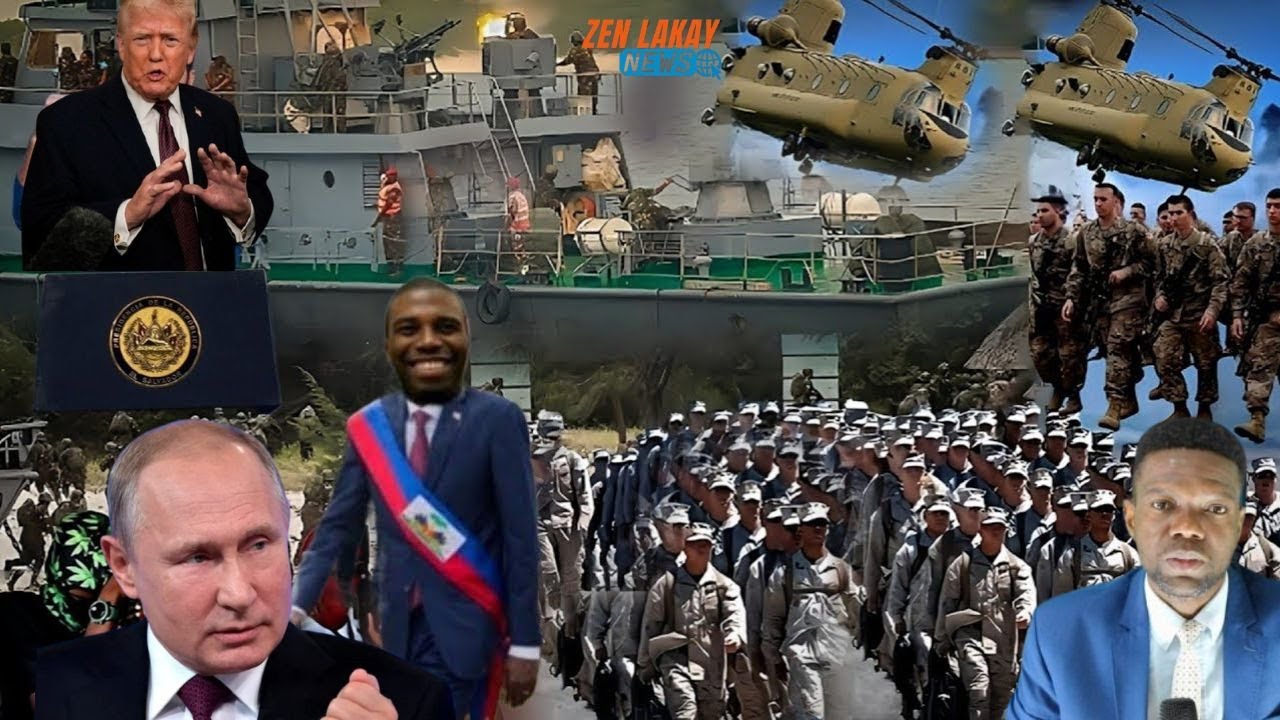 Jou a Rive enstalasyon Guy Philippe Palais Nacional? Ameriken Reaji Haiti cho jodia