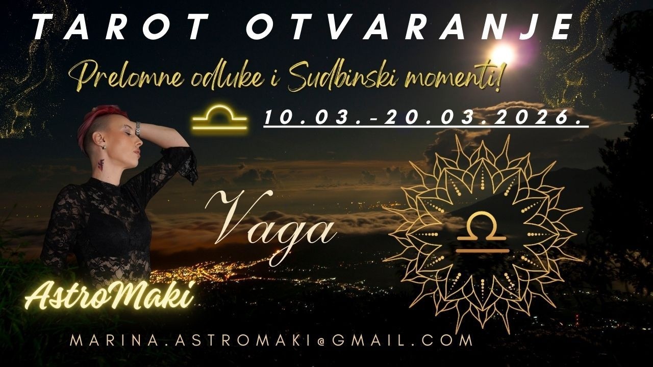 VAGE ♎ SUDINSKI PREOKRET! Iznenadne promene, slom srca i novi pravac |10–20 mart 2026 🐉🔥
