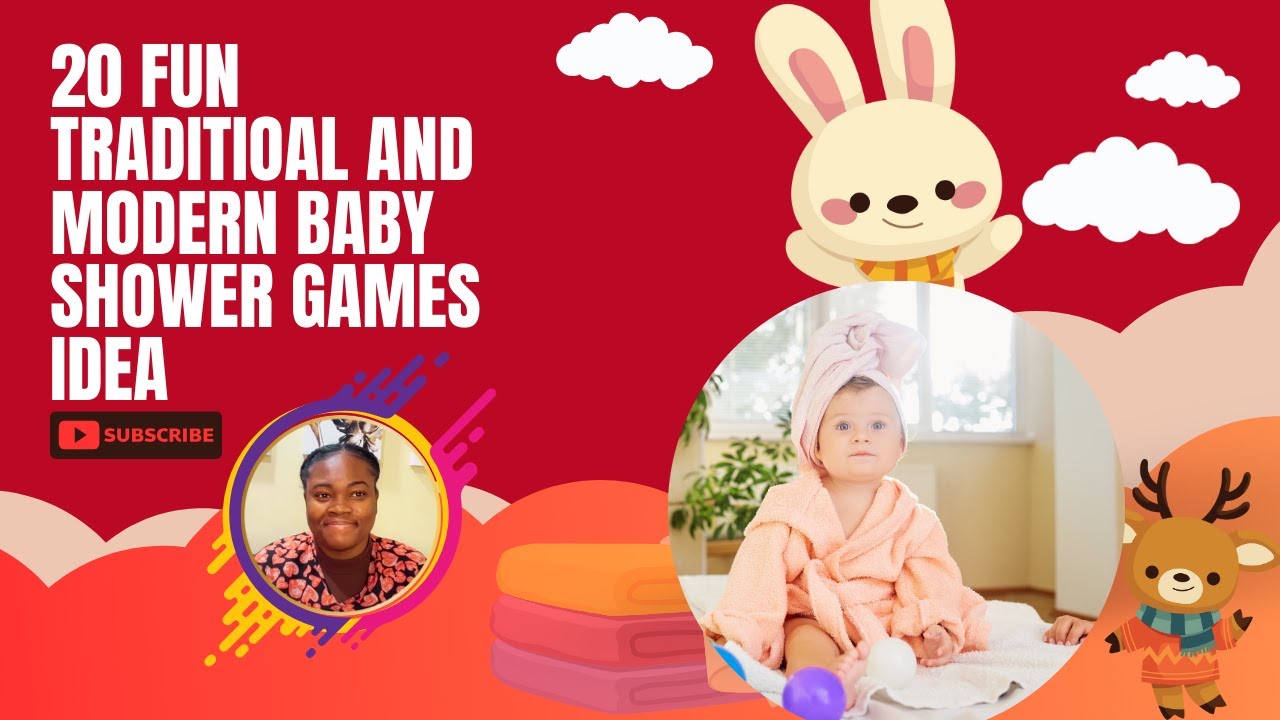 20 Fun Traditional and Modern Baby Shower Games Ideas | Best Baby Shower Games Ideas