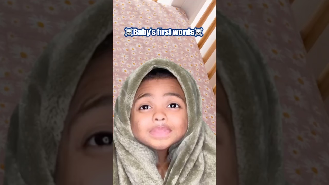 Baby&rsquo;s first words&hellip;☠️☠️☠️☠️ #comedy #viral