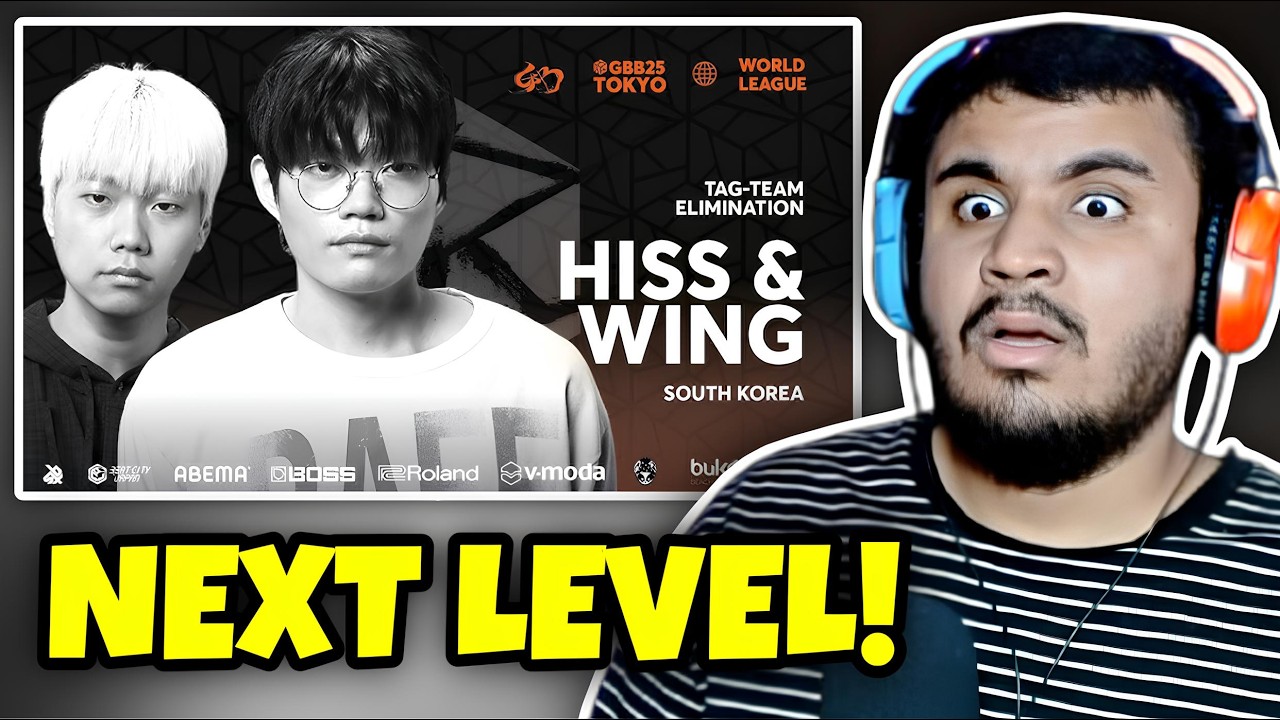 Krauser Reacts | HISS & WING 🇰🇷 | Grand Beatbox Battle 2025: World League | Elimination