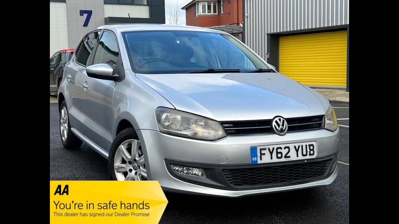 2012 Volkswagen Polo 1.2 Match Euro 5 Available @ www.autovilla.uk