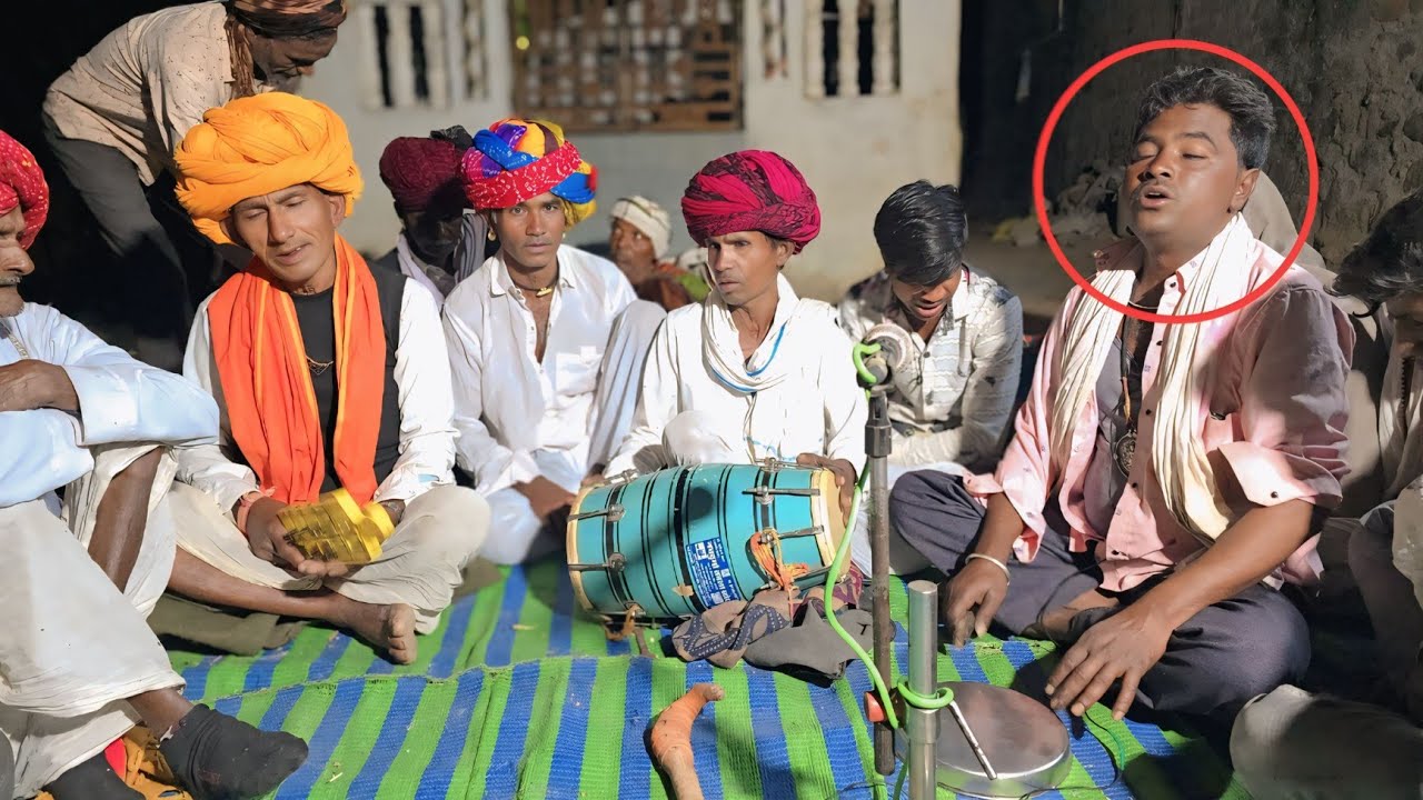 लाली लुहारी  का भारत लाईव कैरपुरा गायक धर्मीचंद भील रामपुरा  !! लाला.फुला लादुवास माता जी का भारत  
