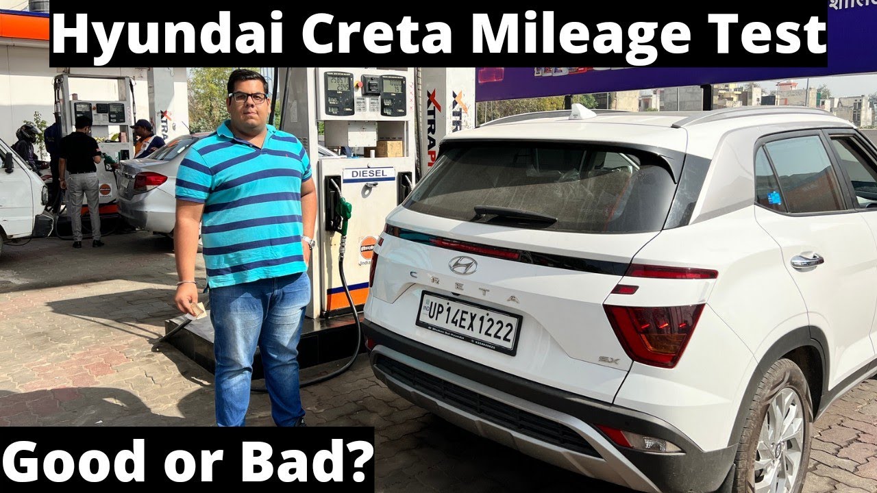 कितना देती है?| Hyundai Creta Mileage Test | Creta 2022 Mileage Run | Creta Tank to Tank mileage run