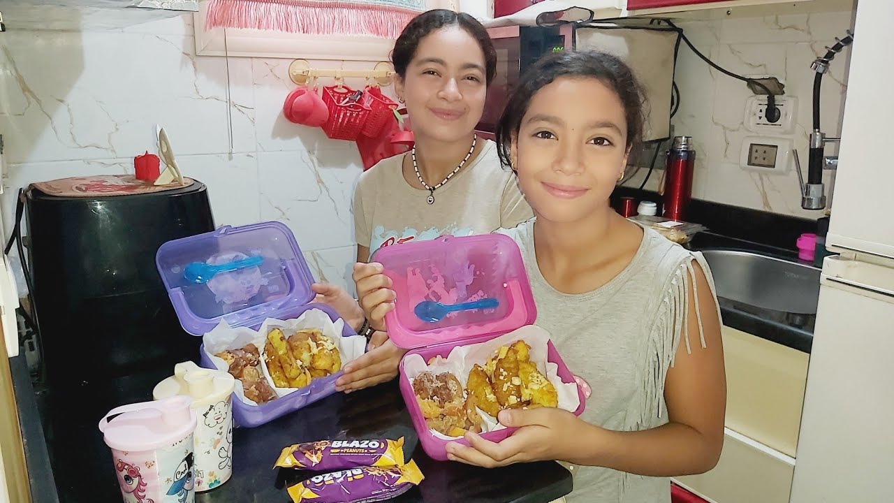 فكرة جديدة للانش بوكس 🌭🍟 من غير فينو 🥖 ولا توست🥪 ولا خبز 🌮