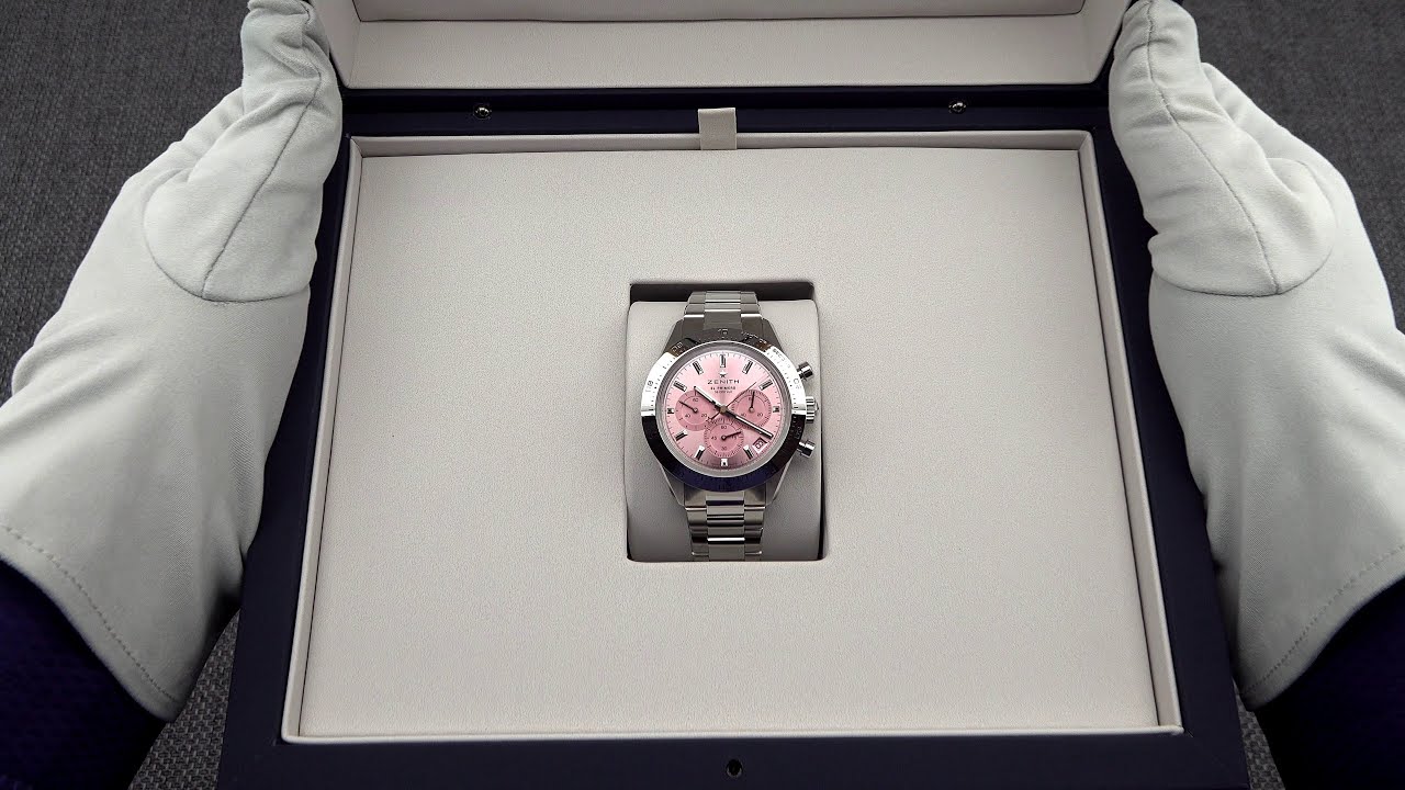 ZENITH Chronomaster Sport Pink Limited Edition Unboxing