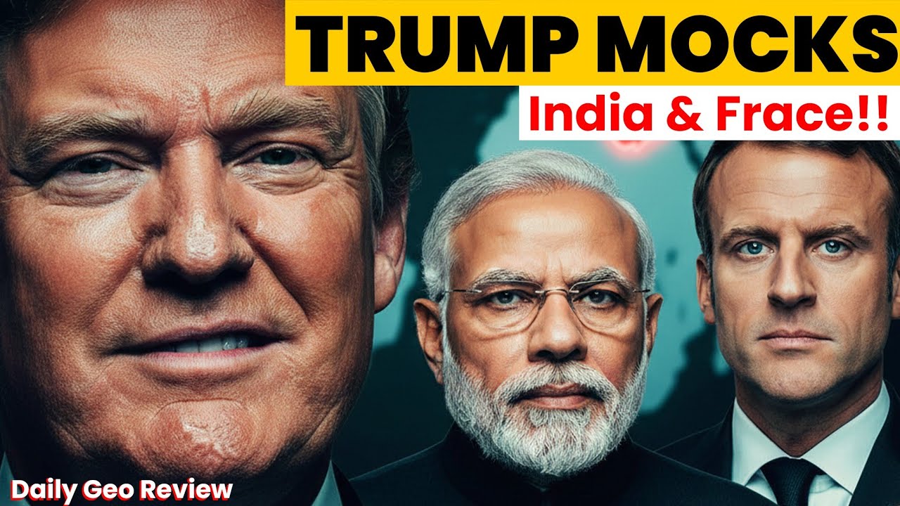 Trump Mocks Modi & Macron 🔥 | Venezuela Crisis Explained | Daily Geo Political Review