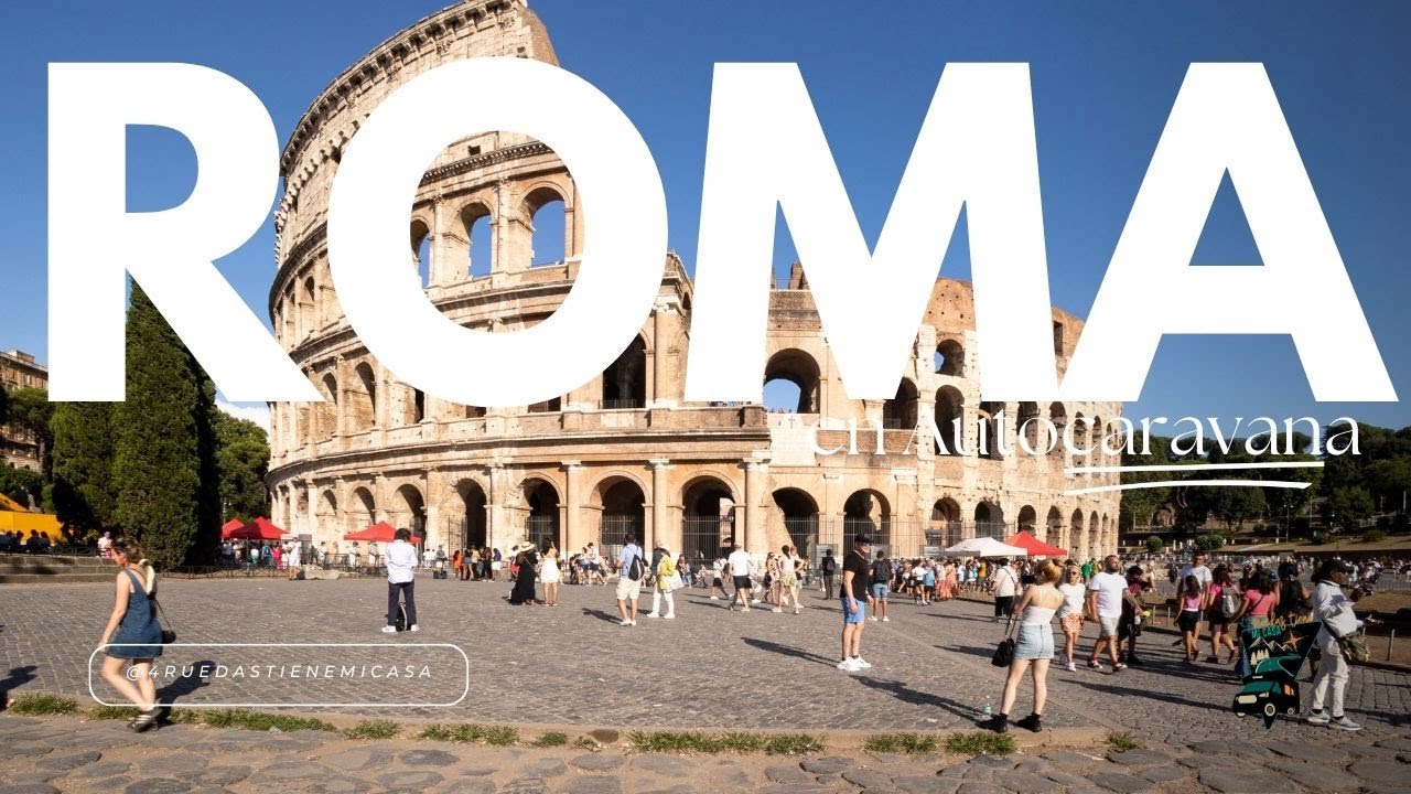 🌟 El MEJOR Camping ⛺️ de ROMA | RUTA Italia en Autocaravana 🚐 ROADTRIP ITALIA PARTE 1