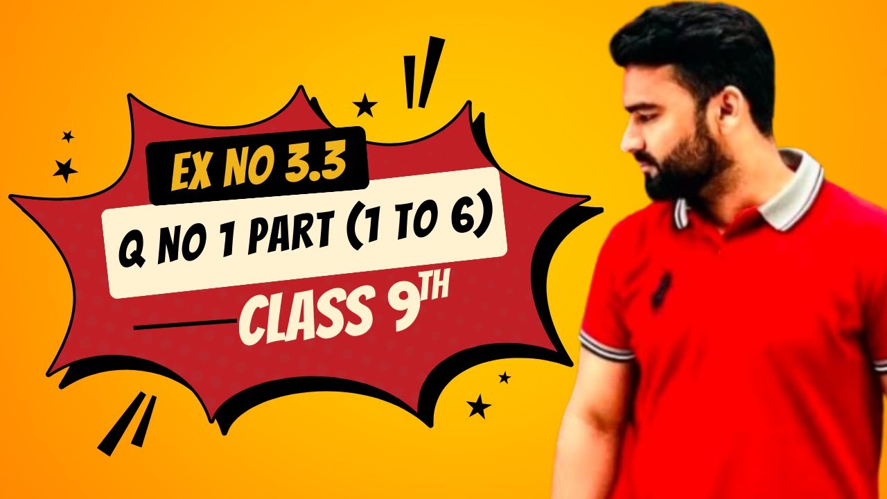 Class 9 Math | Exercise 3.3 | Q1 (i–vi) | Part 1 | Algebraic Expressions | Sindh Board