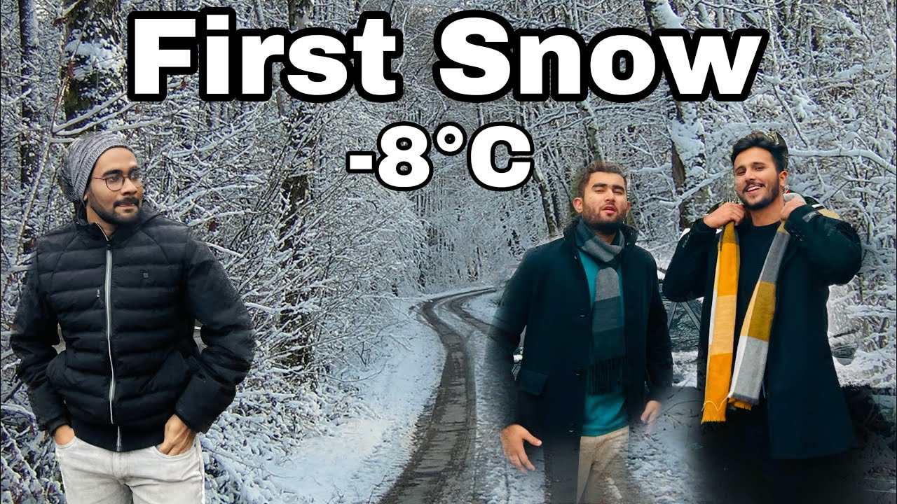 First Snowfall of the Season !! Bishkek |Vlog-20