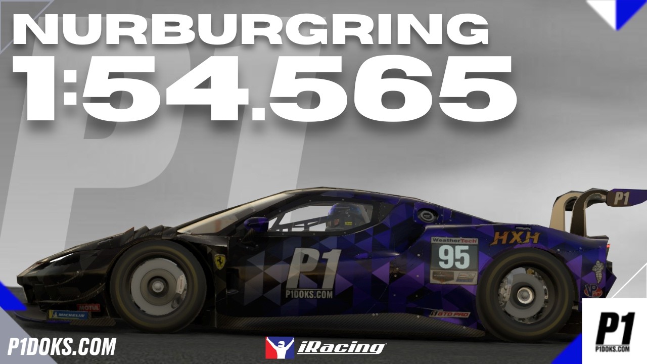 1:54.565 - Ferrari GT3 - Nurb GP - GT Sprint -│P1DOKS.COM 26S1 WEEK 11