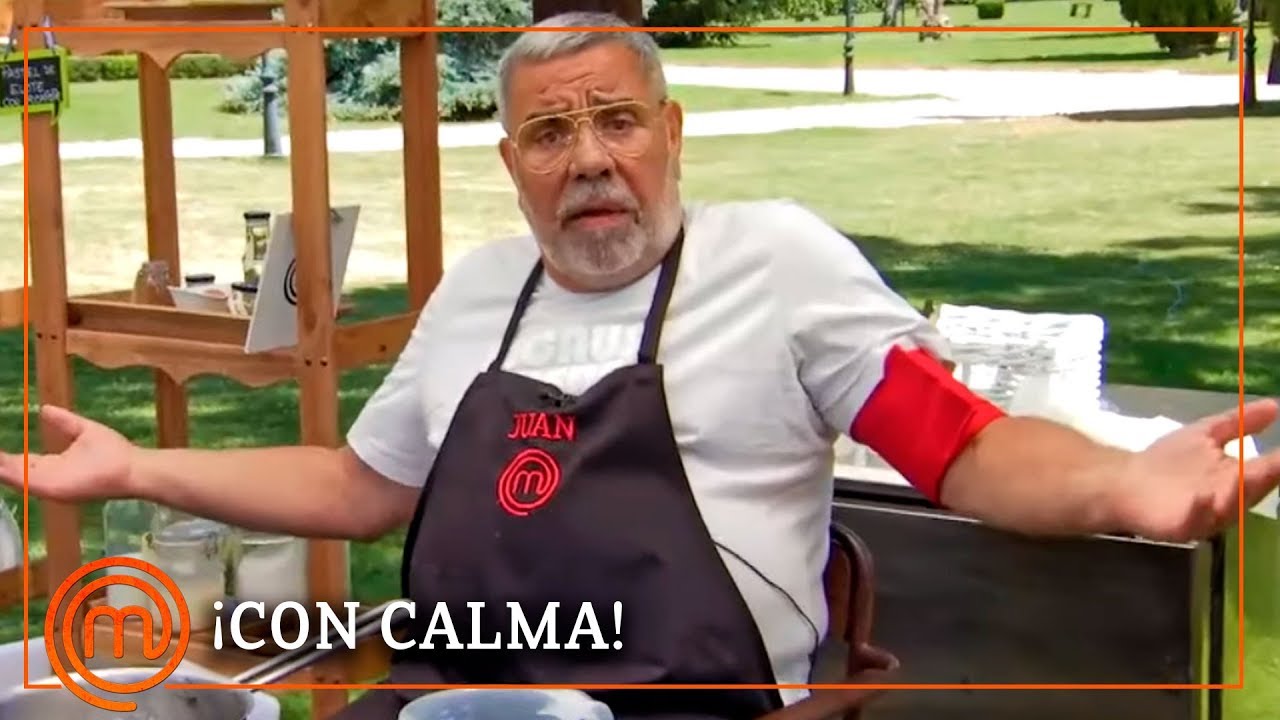 Juan Salazar se lo toma con mucha calma!! | MasterChef Celebrity 4