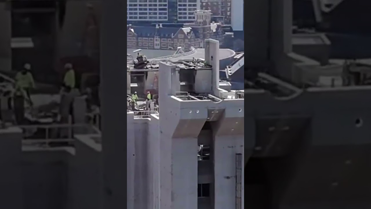 Crosley Tower demolition underway in Cincinnati