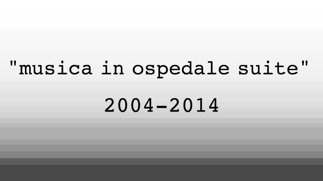 Progetto di Promozione Culturale e Sociale - Musica In Ospedale 2014 Suite