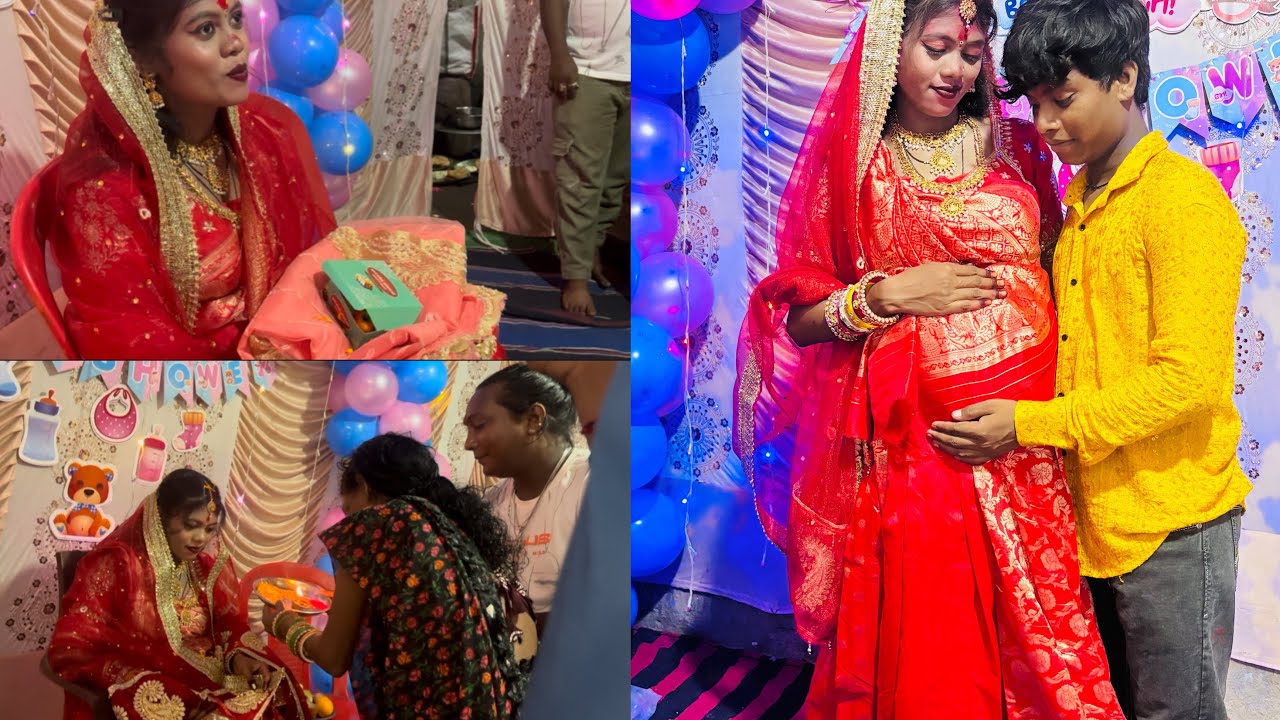 #like baby shower￼ Rani ka ho raha🥰😍