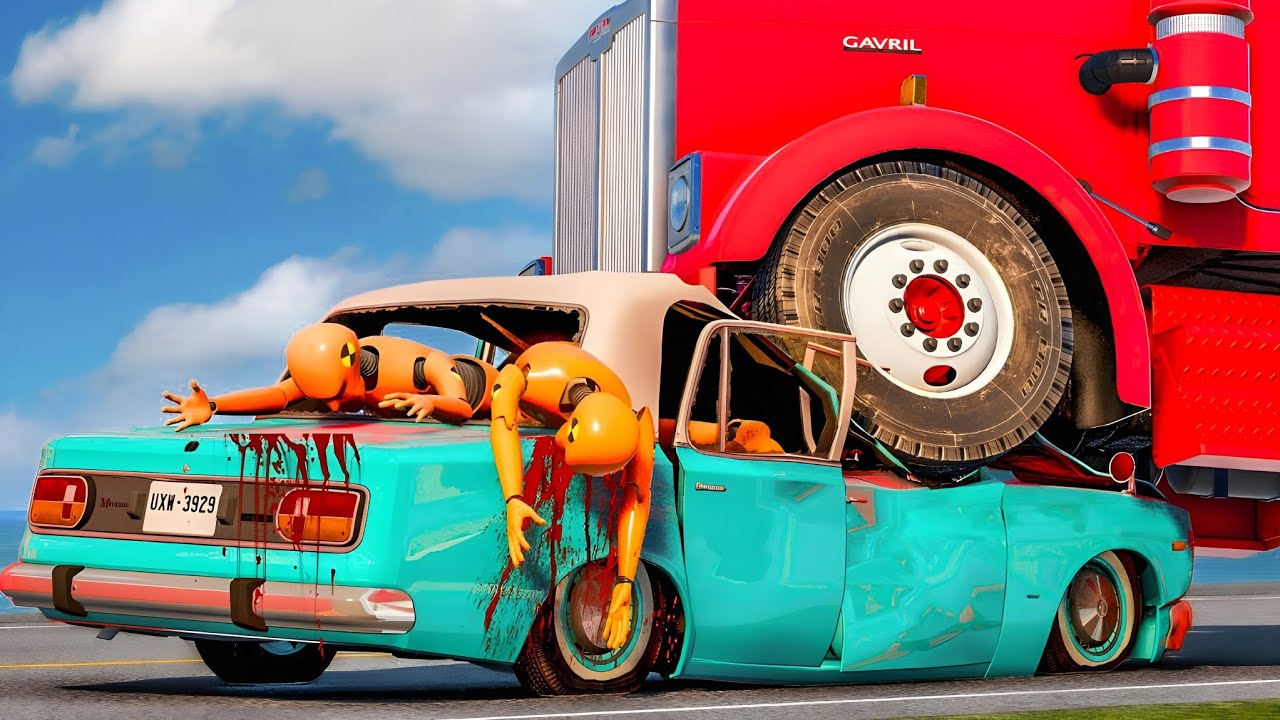 Worst Driver Fails: Real-Life Driving Nightmares | beamngdrive