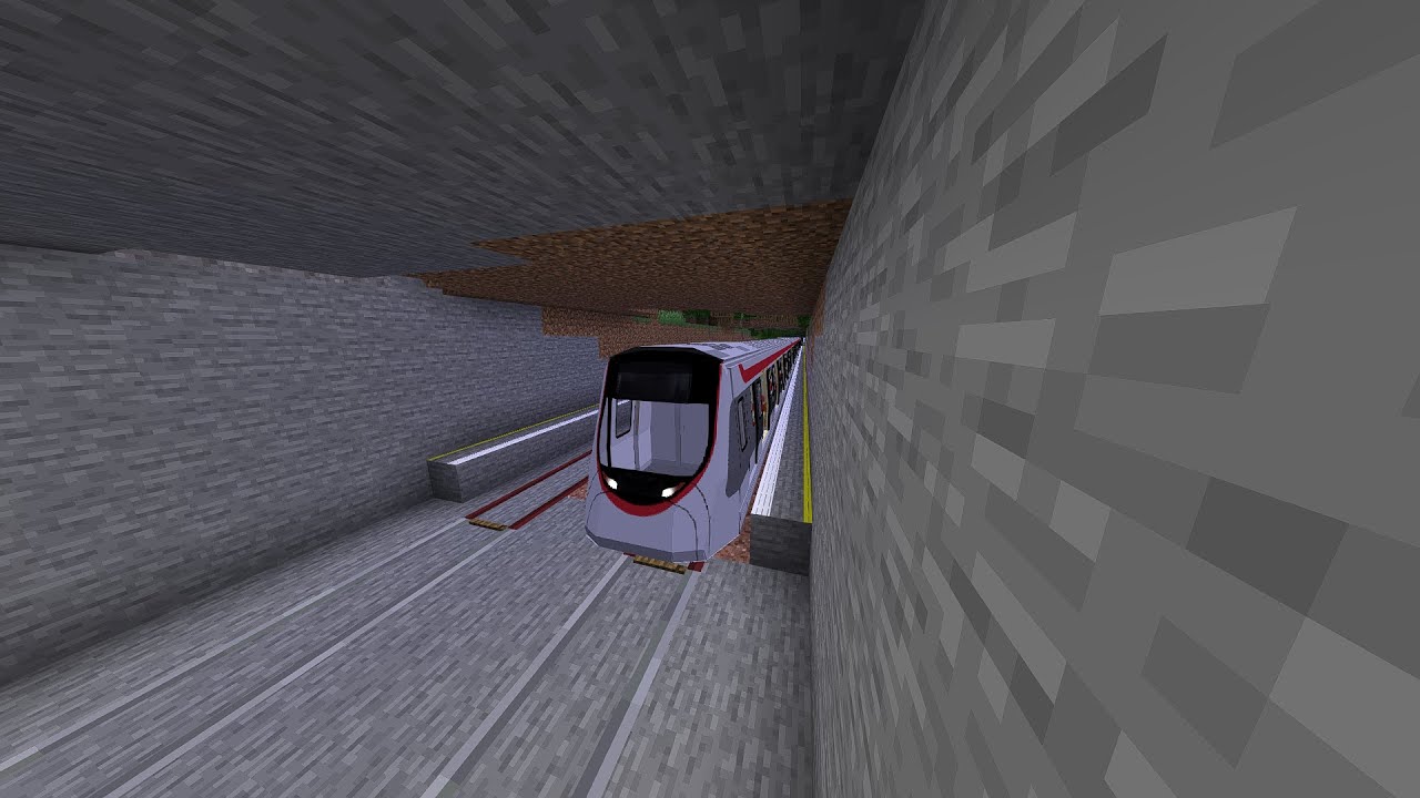 Minecraft Transit Railway 1.18.2   Singleplayer 屯馬綫(烏溪沙 Wu Kai Sha - 屯門 Tuen Mun)