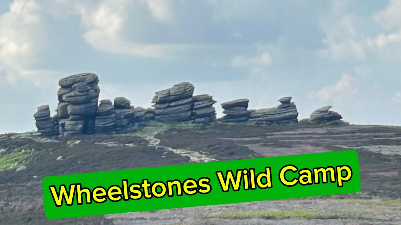 Peak District “Wheelstones” Solo Wild Camp, также известный как “The Coach & Horses” #campskigeezers