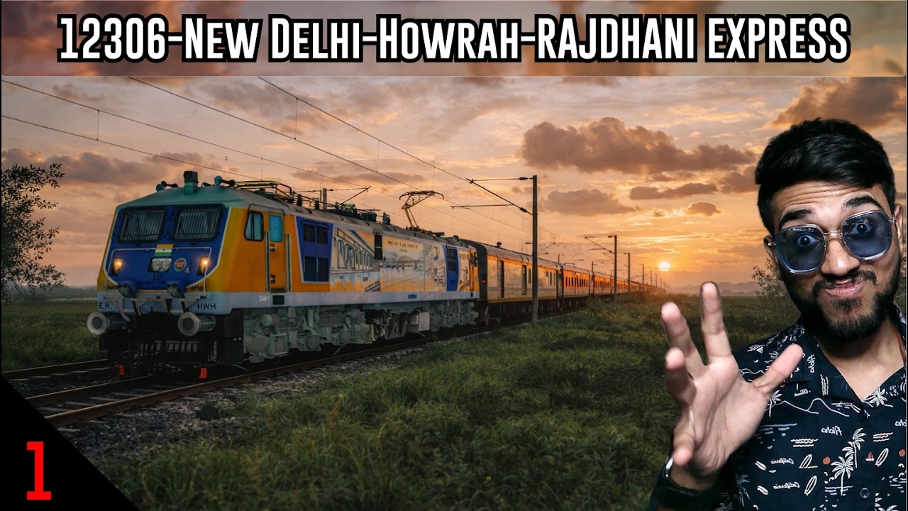 Arriving Patna Jn - 12306-New Delhi-Howrah-RAJDHANI EXPRESS P1 |  RAILWORKS TS | #indianrailways