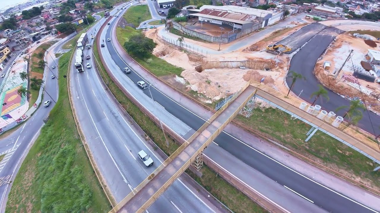 Voo Exploratorio com DJI Avata Viaduto Água Branca Contagem-MG