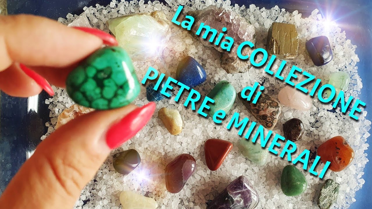 [ ASMR ] -  La mia Collezione di  Pietre e Minerali 💎 - 1 parte