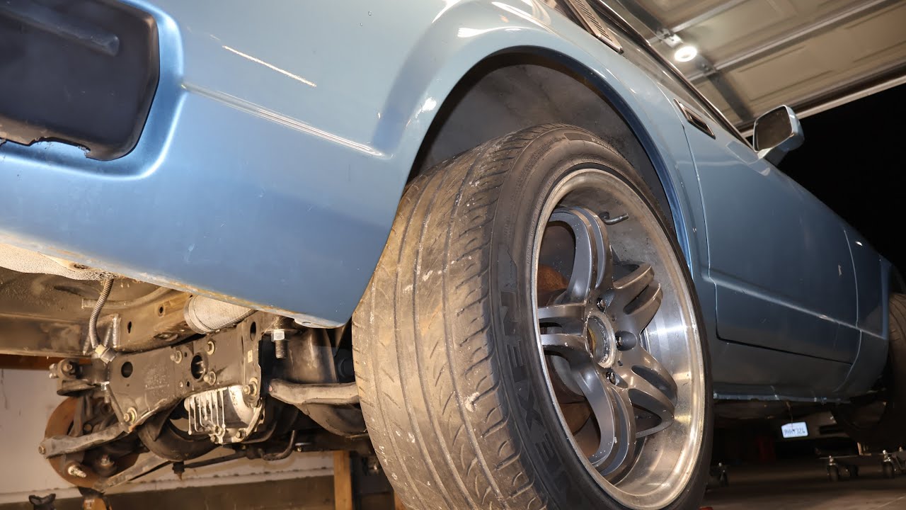 Datsun 280zx 240sx rear subframe swap s13