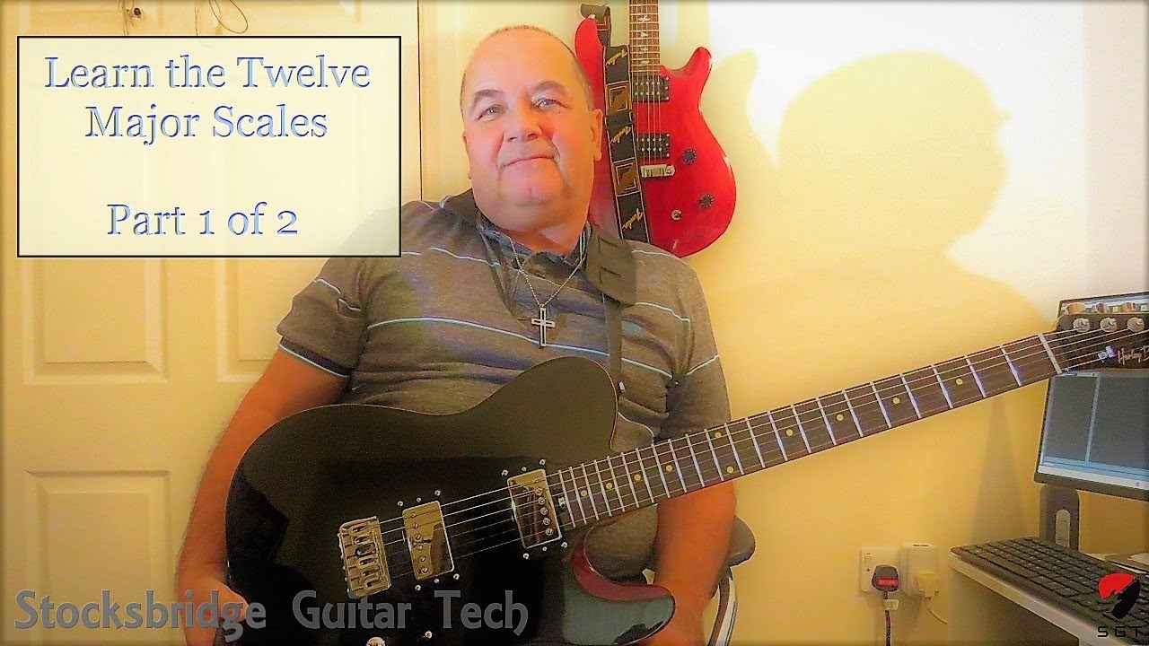Learning the Twelve Major Scales on Guitar - Part One