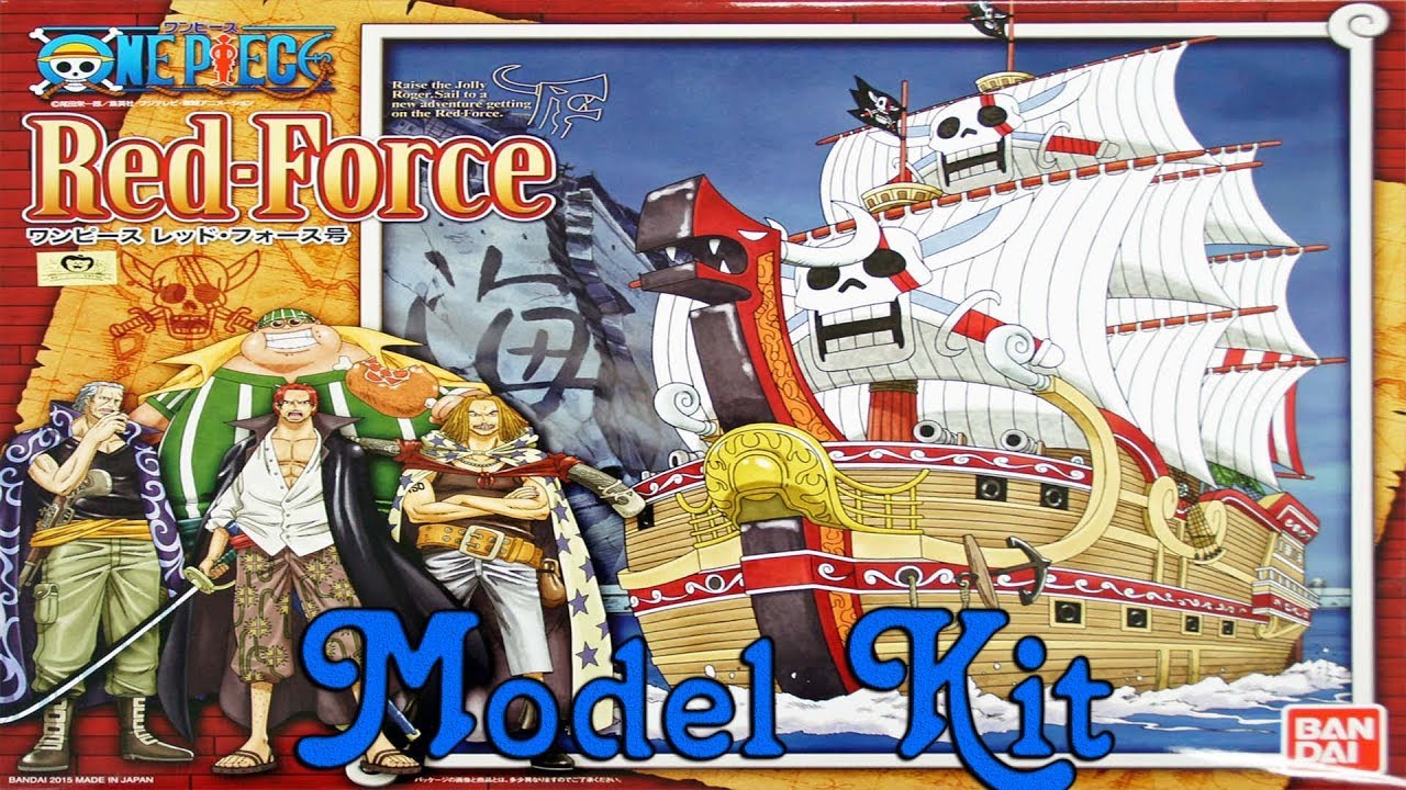 Grand Model Kit One Piece Red Force Maquette Reçu A La Japan Expo [FR] 1080p