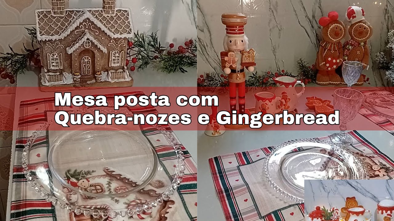 Настольный сервиз со Щелкунчиком и пряниками