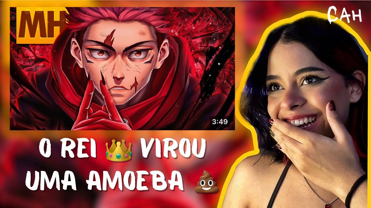 Cah React | Tipo Itadori 😤 (Jujutsu Kaisen) | O FIM DO REI 👑| Prod. Sidney Scaccio | MHRAP