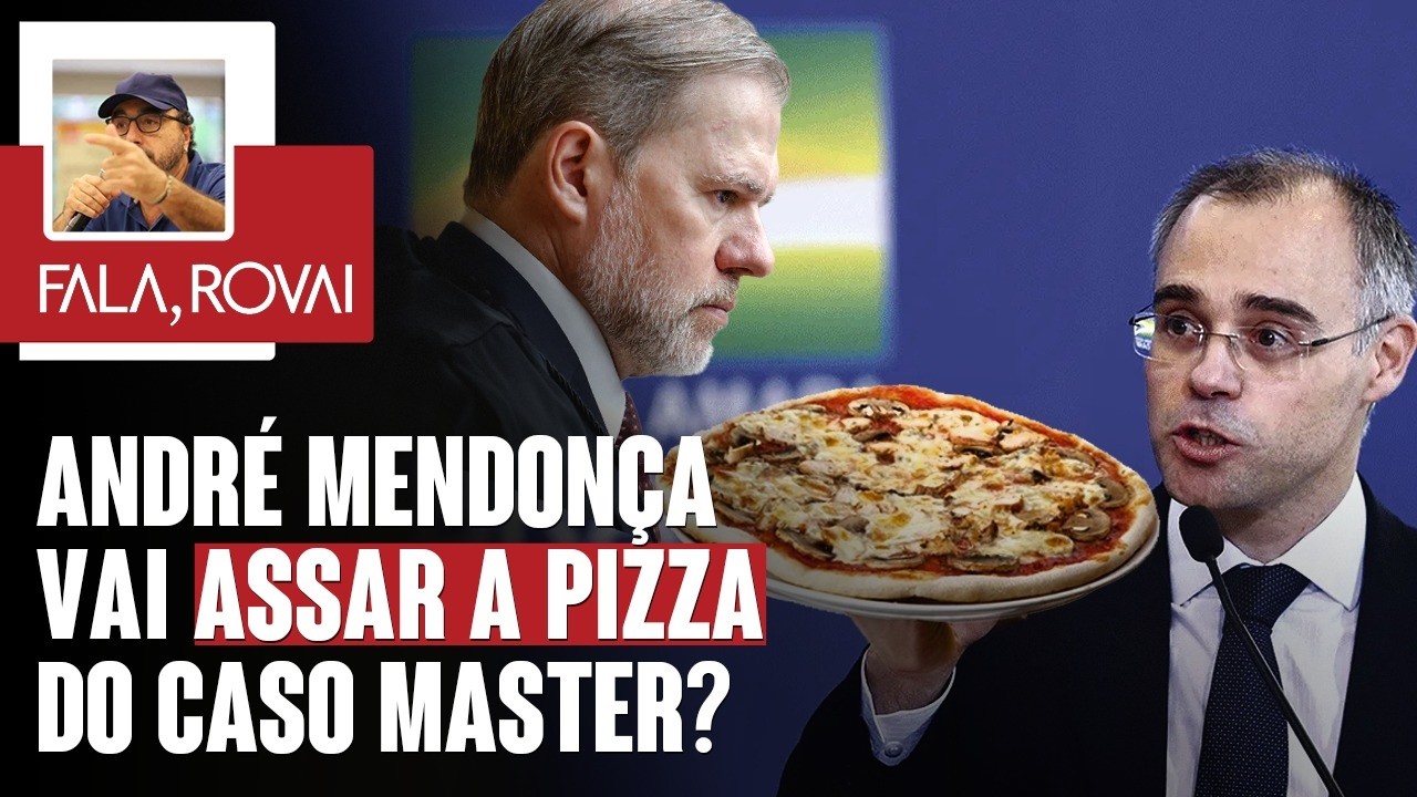 André Mendonça vai assar a pizza do Caso Master? | Fala, Rovai 13.02.26