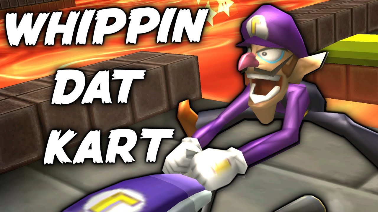 Lava Tracks look really dope in Mario Kart Wii.