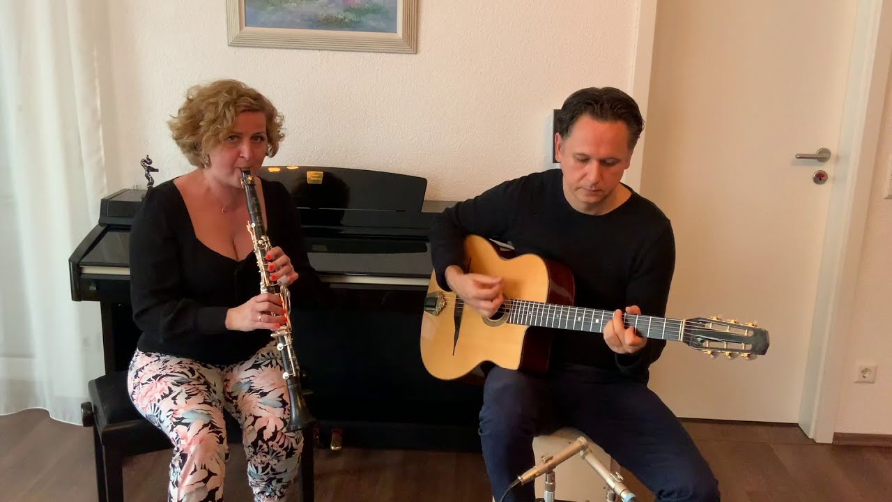 Let's Be Happy- Klezmer Tune by Giora Feidmann  -Nadia Sofokleous and Rares Popsa