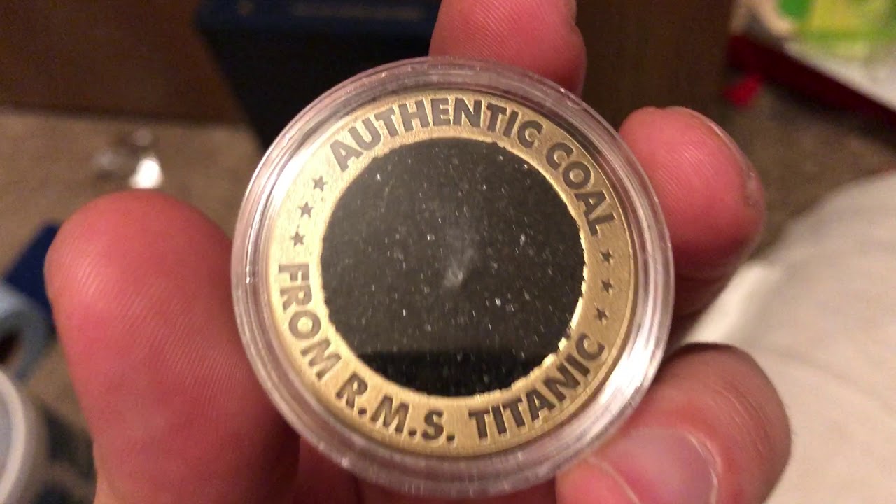 HMS Titanic Coal Coin