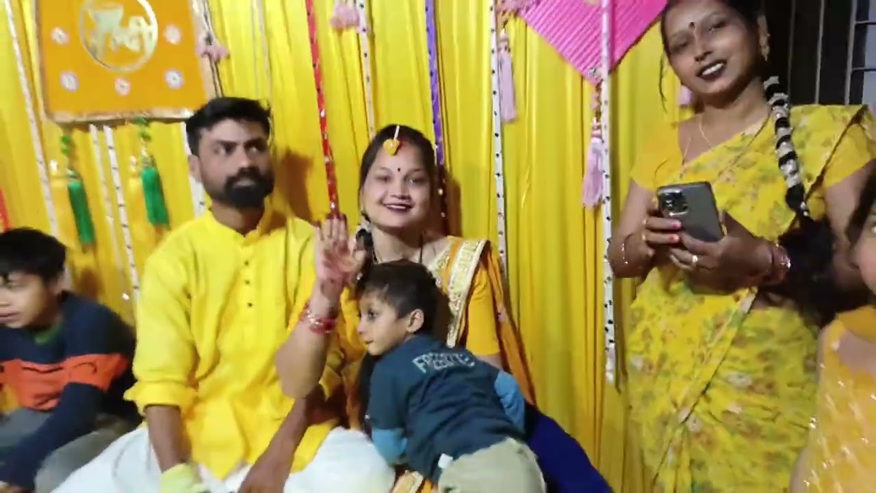 Haldi ka 🤗function# long# video|| Shivani Sharma||