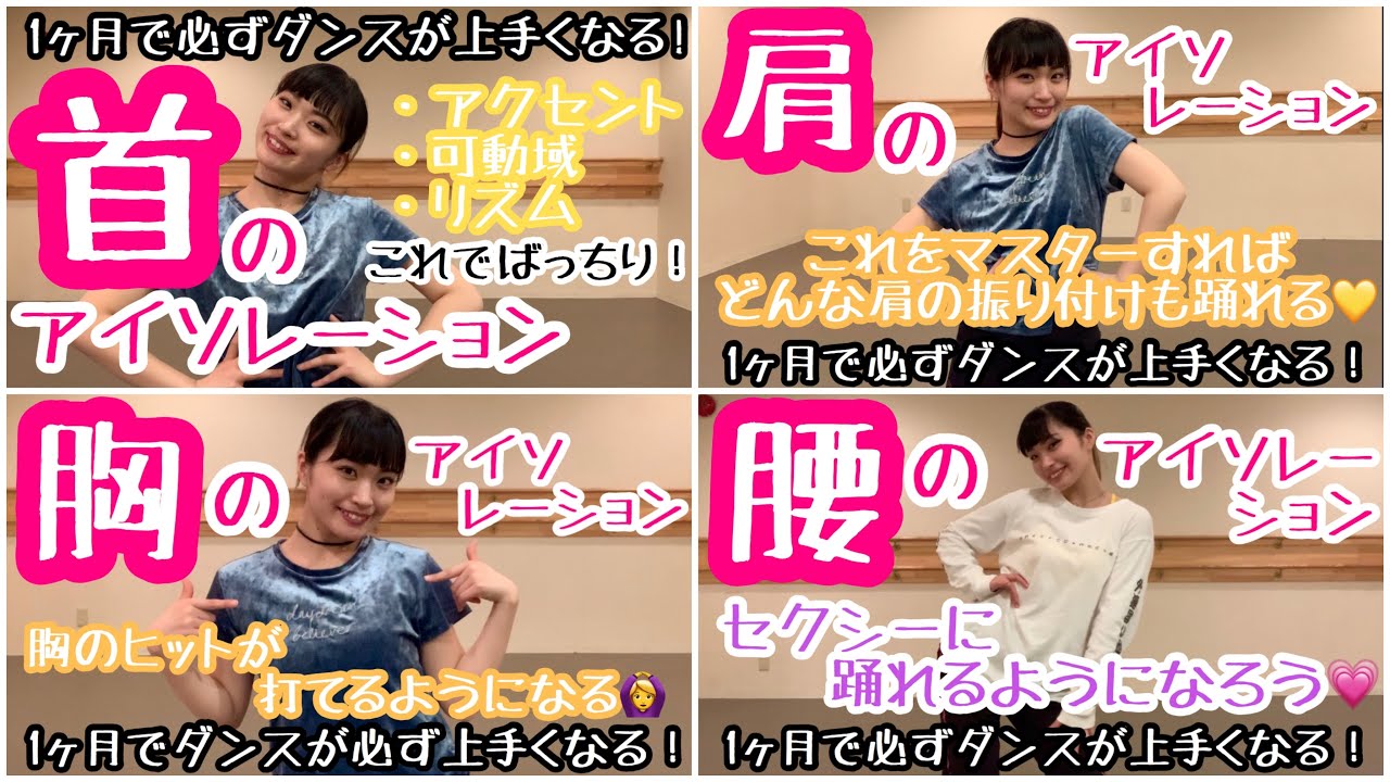 【練習用】アイソレーションまとめ