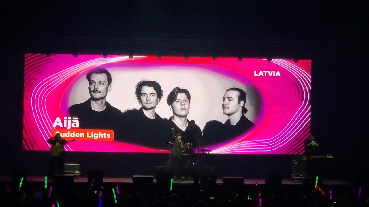 Sudden Lights with „Aija“ at Eurovision in Concert 2023 (Eurovision 2023 Latvia)