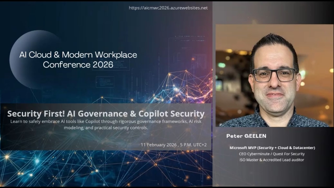 Security First! AI governance and Microsoft Copilot Security - Getting started
