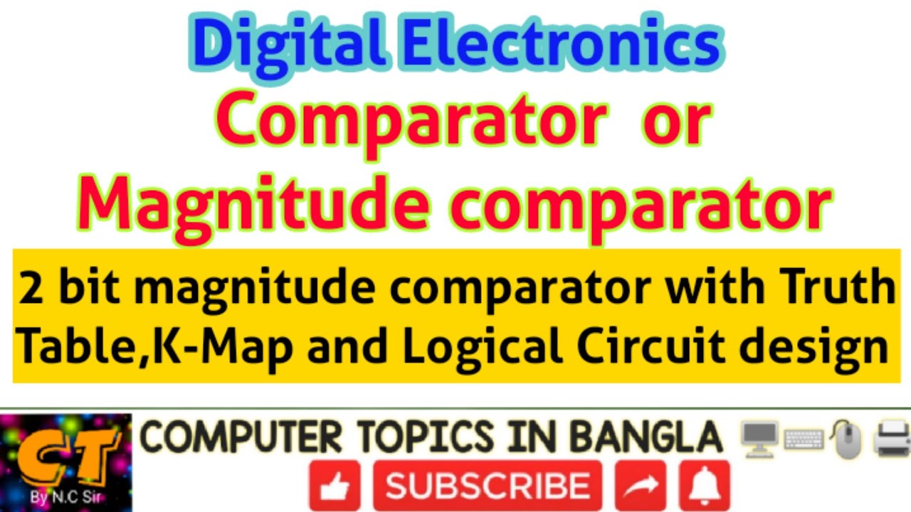 2 bit magnitude comparator design