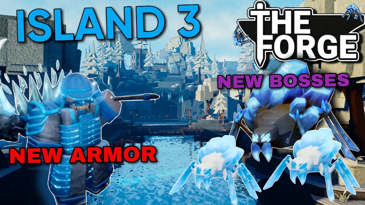 The Forge ISLAND 3 выглядит БЕЗУМНО (боссы, оружие, броня)