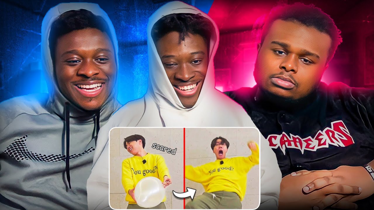 Let's test BTS' nerve (Scary BTS Experience) Reaction!