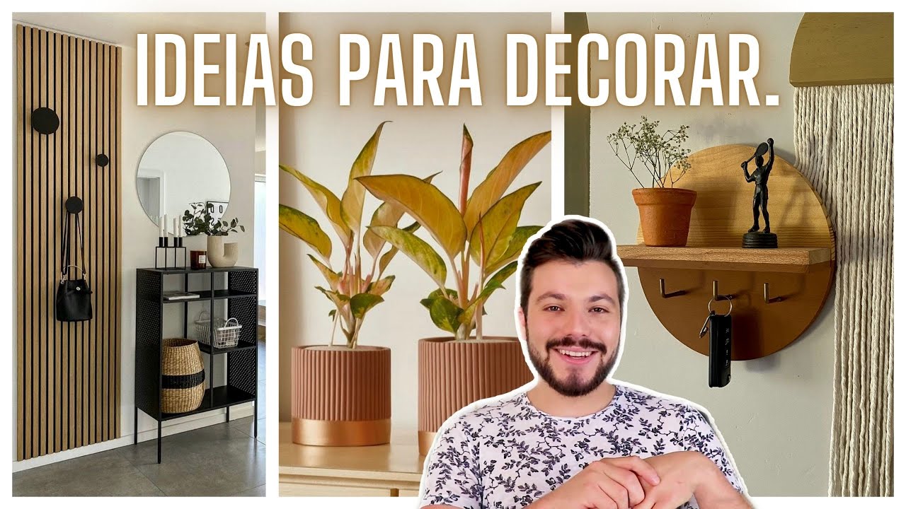 13 IDEIAS E DIYs Para DECORAR A CASA - Eduardo Wizard