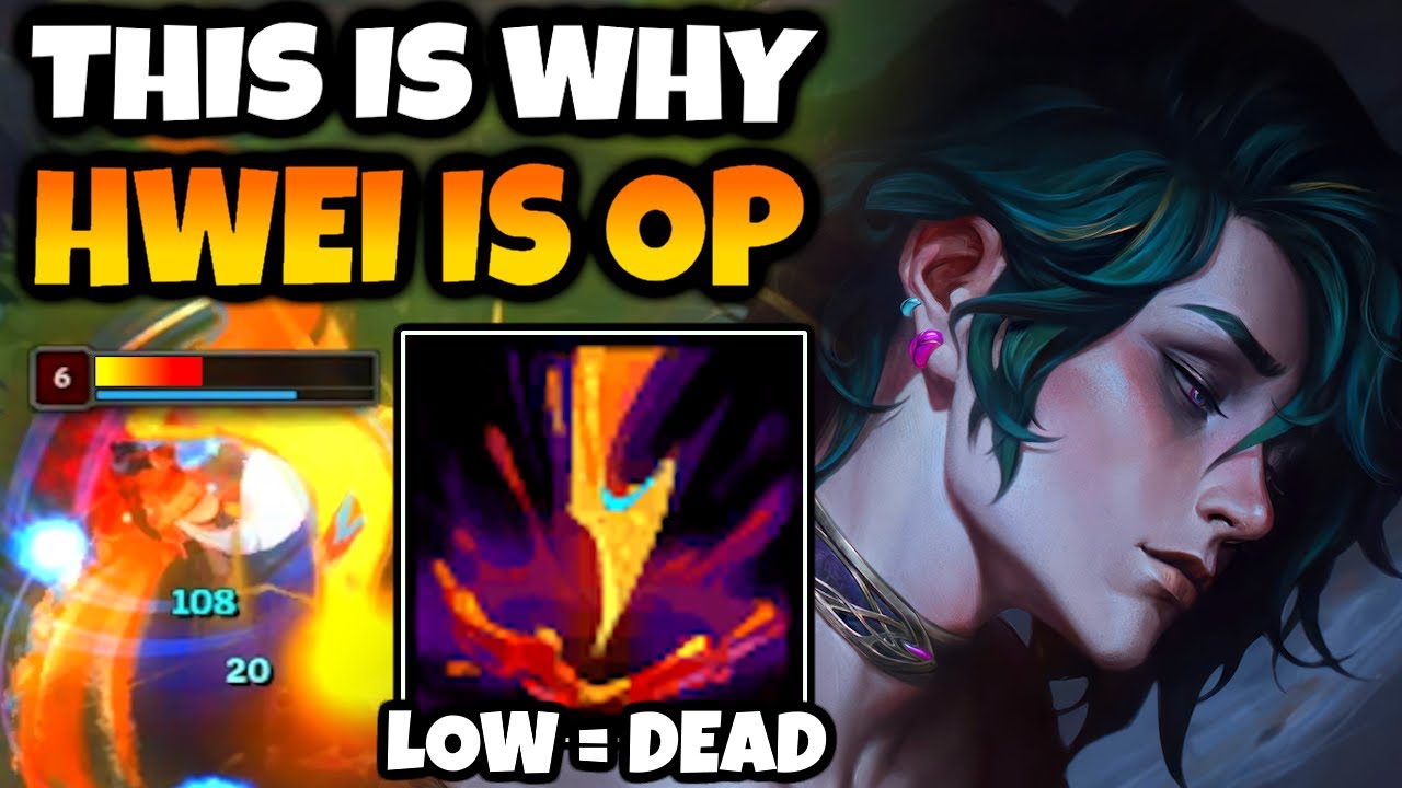 This is why Hwei Mid is broken. Insane Laning into Teamfight GOD.