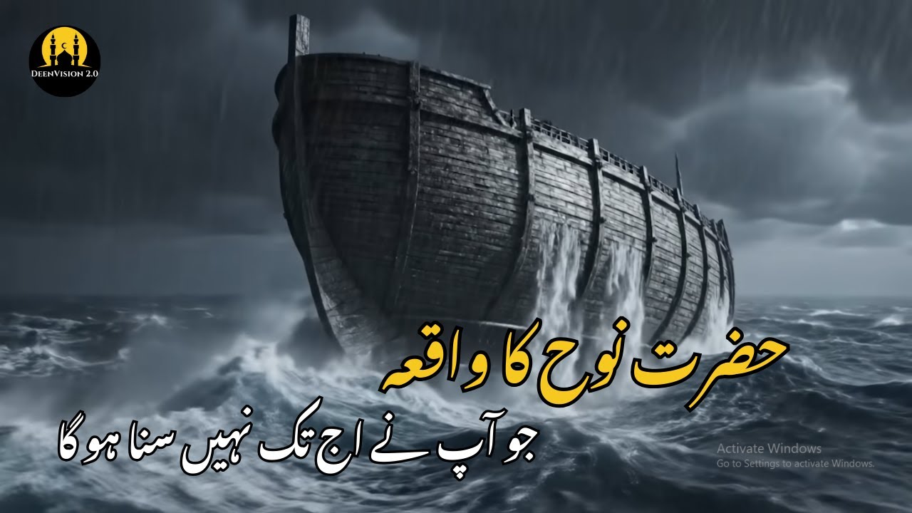 Hazrat Nuh AS Ki Qaum Ne Allah Ki Warnings Ko Ignore Kiya | Quran Stories Deenvision 2.0 | 