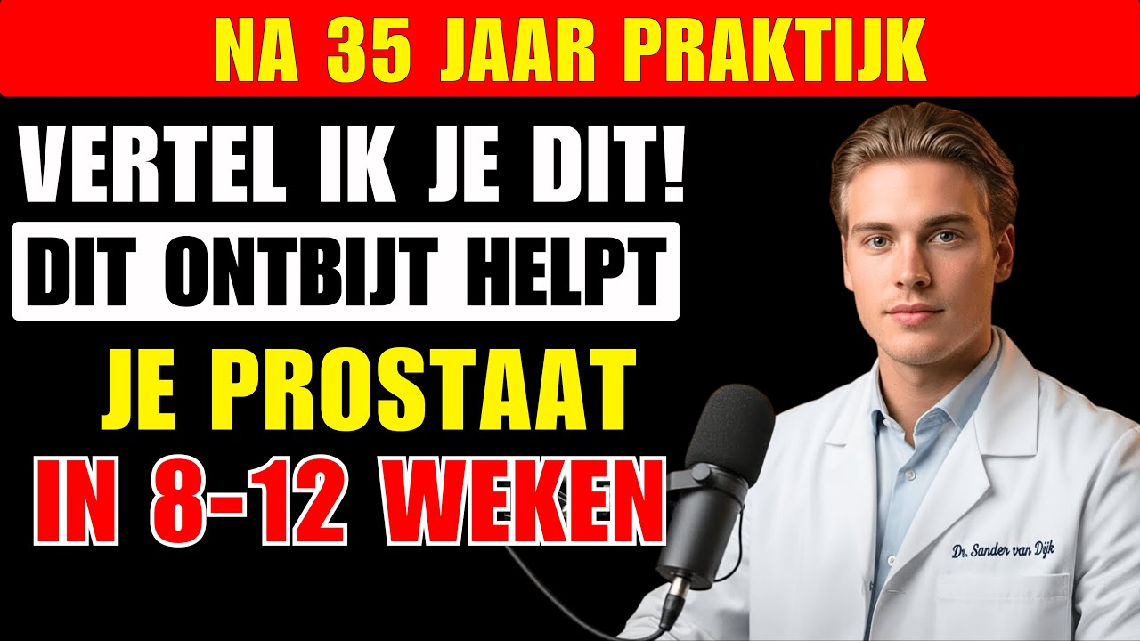 Uroloog onthult: DIT Ontbijt Nr.1 dat je Prostaat echt verbetert!